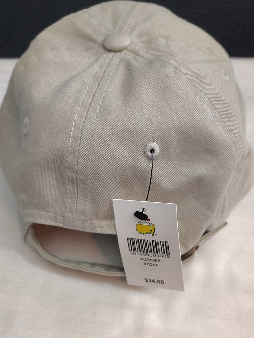 Official Masters Tournament Slouch Hat NWT Stone Kaki AUG500S - Picture 3 of 7